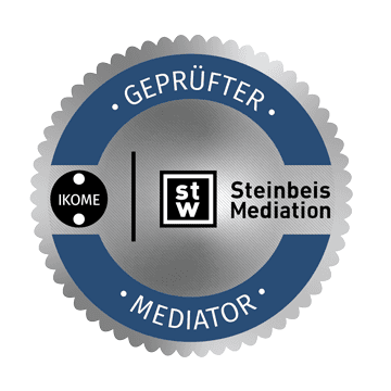 IKOME Geprüfter Mediator Siegel